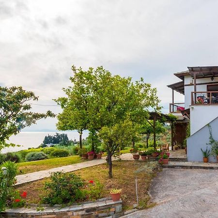 Seaside House With View Over Pagasitikos Áfissos Dış mekan fotoğraf
